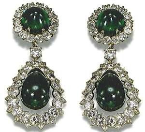 ... Diamond Earrings of Catherine the Great, Imperial Russian Crown Jewels