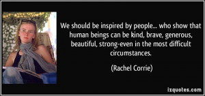 More Rachel Corrie Quotes
