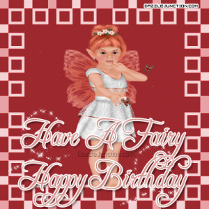 Fairy Happy Birthday Picture Image Quote