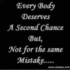 Life Quotes – A second chance