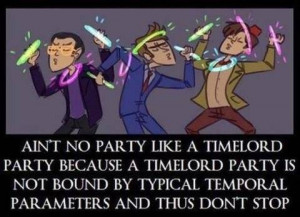 Time lord party - Doctor Who Picture