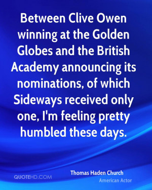 Thomas Haden Church Quotes