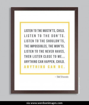 Quotes by shel silverstein
