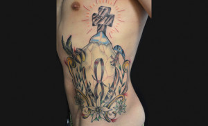 Tattoos At The Back Of Neck Picture