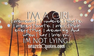 Modern Quotes on Girls