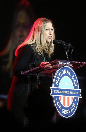 Chelsea Clinton - National Day of Service - © Mario Tama/Getty Images