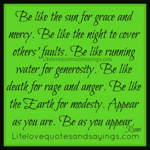 Mercy Quotes And Sayings