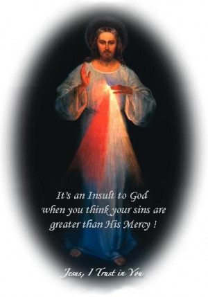 The Divine Mercy message is one we can call to mind simply by ...