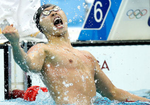 Beijing Olympics Swimming Mens 100M Breaststroke
