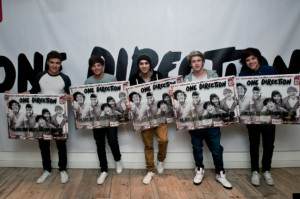 One Direction Celebrate Selling 12m Records In Less Than A Year (PIC)
