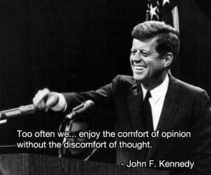 Matt’s Quote of the Day – John F. Kennedy