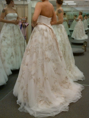 Oleg Cassini Wedding Dress