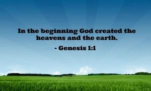 Bible Quote, Image Quote, Genesis 1:1