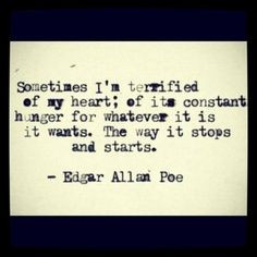 edgar allan poe quotes | edgar allan poe, sayings, quotes, heart ...