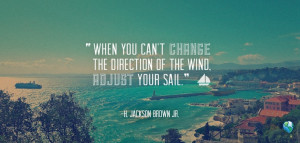 Sailing metaphors. Our favorite!