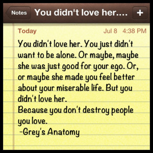 Grey's Anatomy quotes