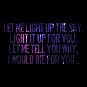 ... this image include: yellowcard, galaxy, Lyrics, photograph and quote