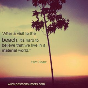 conservation quotes about the ocean | The Beauty of the Beach