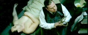 as Tish and Timothy Spall as Albert Pierrepoint in The Last Hangman
