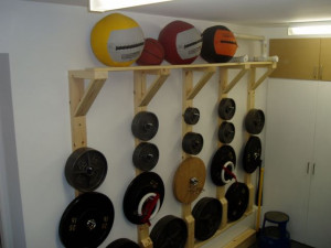 DIY CrossFit Rack Wooden