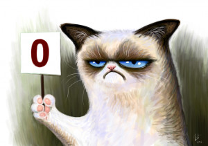 Grumpy Cat Cartoon Image