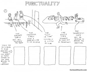 On Punctuality at Church Meetings