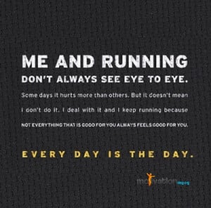 off good luck plus here are some good self motivation running quotes ...