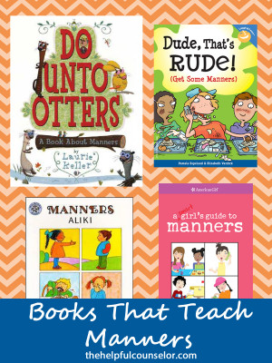 Using books about manners is a fantastic way to help children and ...