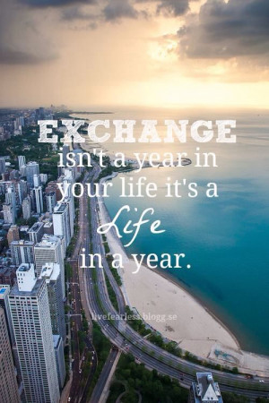 Exchange year ️