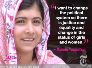 Malala Yousafzai