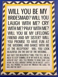 will you be my bridesmaid quotes