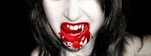 Timeline Covers Vampire Teeth Cute Funny Quote Fangs Bloody Picture