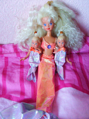 Mattel Mermaid SKIPPER and Sea Twins Babysitter Doll 1993 / Flickr ...