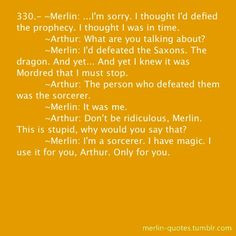 Merlin quotes