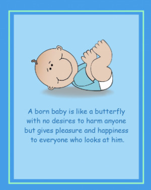 Butterflies and Babies Cute Printable Quotes
