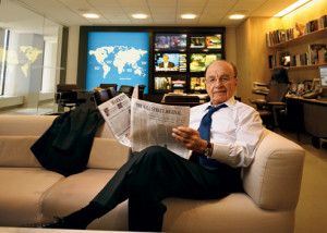 don't get any better than this: Media mogul Rupert Murdoch ...