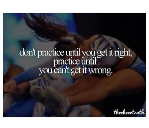 Don’t Practice Until You Get It Right