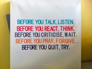 We recently spritzed up our office, motivational quotes all round!