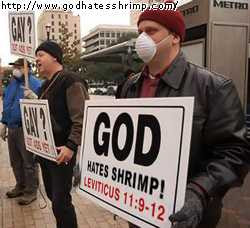 Knowing the mind of God (hint: God hates shrimp)