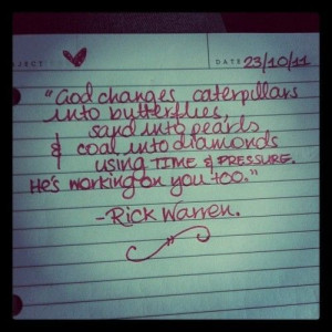 Rick Warren quote