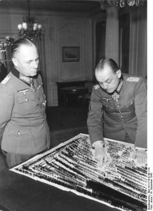 Home » Photos » Erwin Rommel and Gerd von Rundstedt in discussion at ...