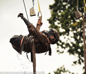 Marine Corporal Todd Love completed the 10.5 mile race in a little ...