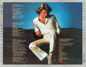 Musica Caratula de Andy Gibb Dancing Show Del 1978 Trasera