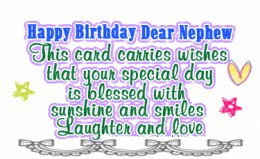 great collection of cute and bit funny nephew happy birthday quote ...