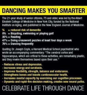 Dancing Makes You Smarter