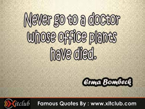 15 Most Famous #quotes By Erma Bombeck #sayings #quotations
