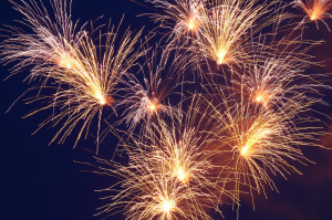 Policy Linking Fireworks Blasting Off Decorative Easter Eggs Easter ...