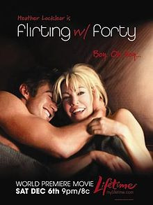 Flirting with forty poster