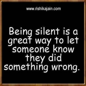 the silent treatment funny