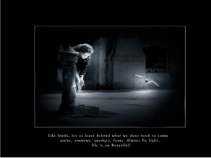 Like birds, let us leave behind what we don’t need to carry : pains ...